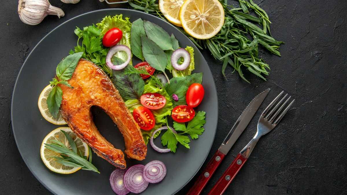 dieta kopenhaska duża porcja grillowanej ryby